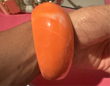 Load image into Gallery viewer, Wide orange bracelet
