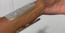 Load image into Gallery viewer, Gorgeous Gold Bling Cuff Bracelet
