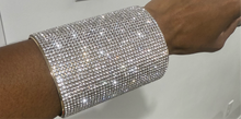 Load image into Gallery viewer, Gorgeous Gold Bling Cuff Bracelet
