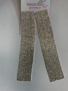 Long rhinestone dangles