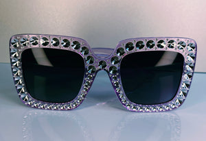 Pretty in Purple Bling Sunglasses  (little girl size)