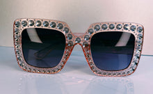 Load image into Gallery viewer, Pretty in Pink Bling Sunglasses  (little girl size)
